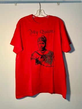 Queen Liliuokalani Hawaiian Force Red Graphic Tee